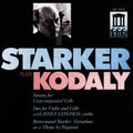 Z. Kodaly: Cello Sonata - CD