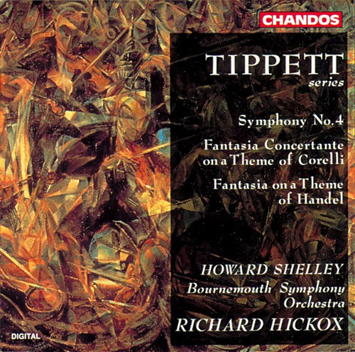 Richard Hickox: Symphony 4 / Fantasi on a Theme By Handel - CD