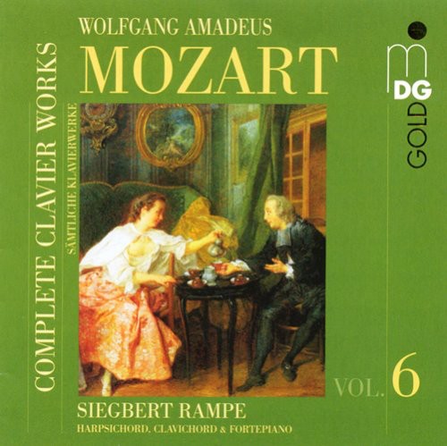 W.a. Mozart: Complete Keyboard Works 6 - CD