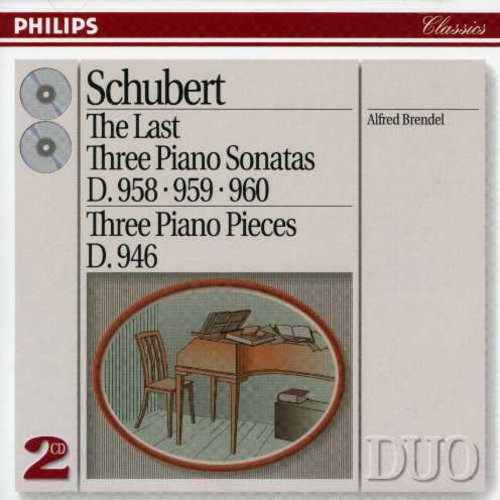 Alfred Brendel: Last 3 Piano Sonatas - CD