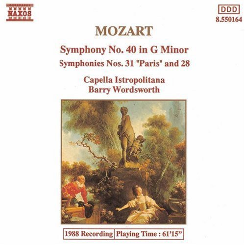 W.a. Mozart: Symphonies 28, 31 & 40 - CD
