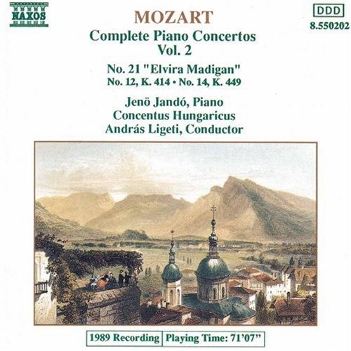 W.a. Mozart: Piano Concerti 12, 14 & 21 - CD