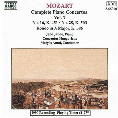 W.a. Mozart: Piano Concerti 16 & 25 - CD