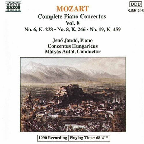 W.a. Mozart: Piano Concerti 6, 8 & 19 - CD