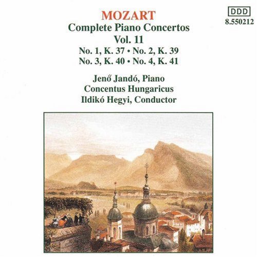 W.a. Mozart: Piano Concerti 1-4 - CD