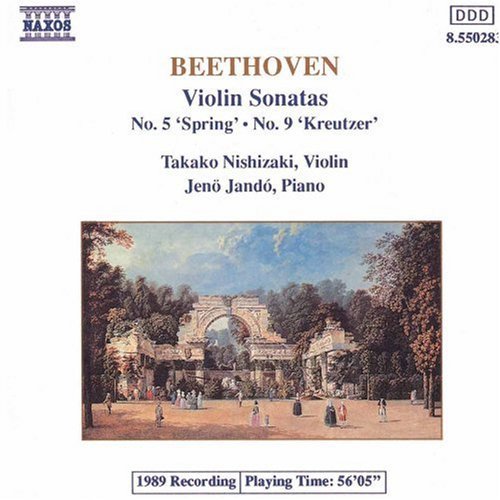 Takako Nishizaki: Violin Sonatas 24 "Spring" & 47 "Kreutzer" - CD