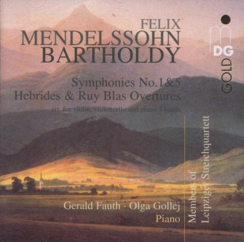 Gerald Fauth: Symphony No 5 Hebriden Overture - CD