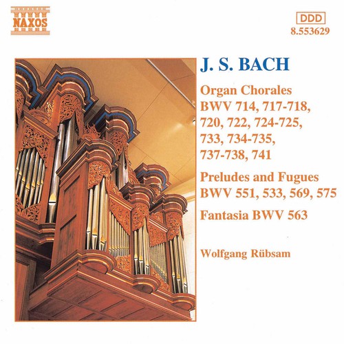 Wolfgang Rubsam: Organ Chorales Preludes & Fugues - CD