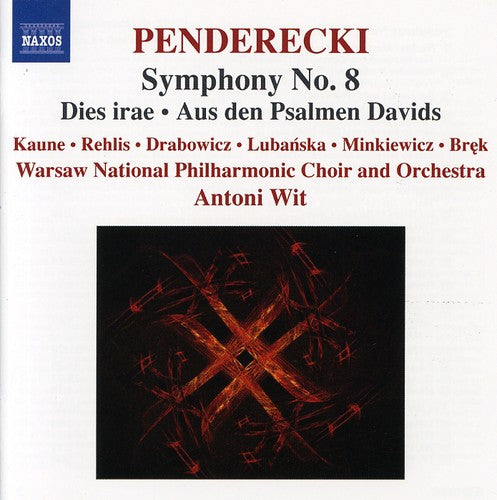 K. Penderecki: Symphony 8 Dies Irae / Aus Den Psalmen Davids - CD