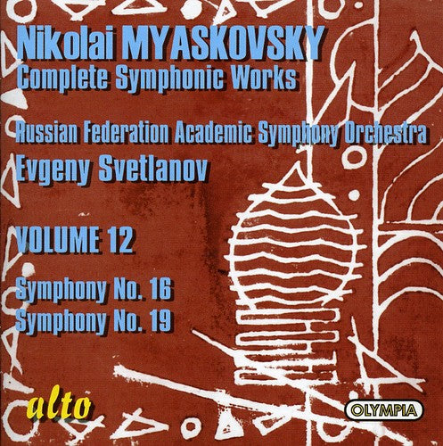 Evgeny Svetlanov: Symphony 16 & 19 - CD