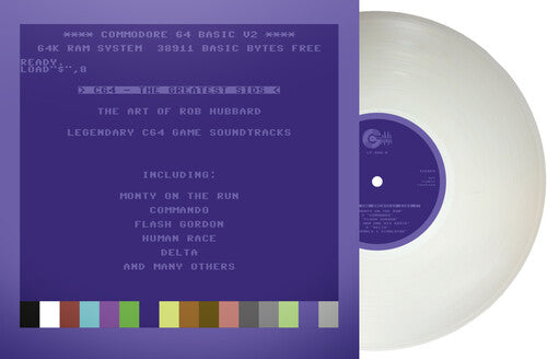 Various Artists: C64 Greatest Sids: The Art Of Rob Hubbard - White - (VINYL LP)