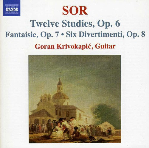 Goran Krivokapic: Twelve Studies Op. 6 / Fantaisie Op. 7 - CD
