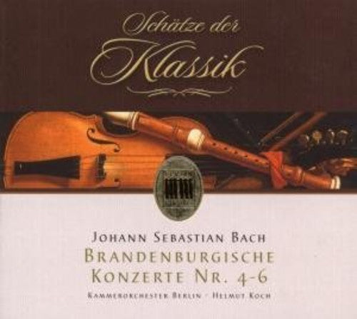 J.S. Bach: Brandenburg Concerto No. 4-6 - CD