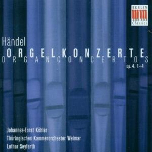 Les Lunes du Cousin Jacques: Organ Concerto Op. 4 1-4 - CD