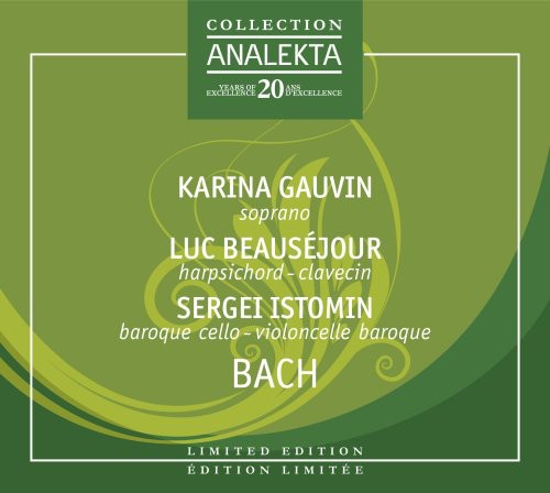 Karina Gauvin: Bach - CD