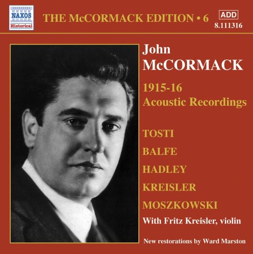 McCormack; Kreisler: V. 6: McCormack Edition - CD