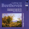 Ludwig van Beethoven: String Quartets Op 59 1 & F Major - CD