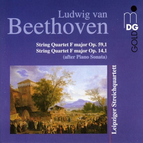Ludwig van Beethoven: String Quartets Op 59 1 & F Major - CD