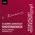 Vladimir Ashkenazy: Festive Overture Op 96 / Sym 5 in D Major Op 47 - CD