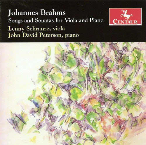 Leonard Schranze: Songs & Sonatas for Viola & Piano - CD