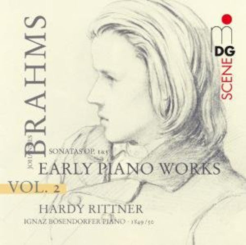 J. Brahms: Early Piano Works 2: Sonatas Op 1 & 5 - SUPER-AUDIO CD