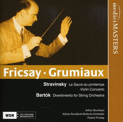 Ferenc Fricsay: Stravinsky/Bartok : Le Sacre Du Printemps & Violin - CD