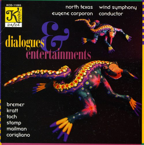 North Texas Wind Symphony: Kraft/Toch/Stamp : Dialogues & Entertainments - CD