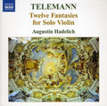 G.P. Telemann: 12 Fantasies for Solo Violin - CD