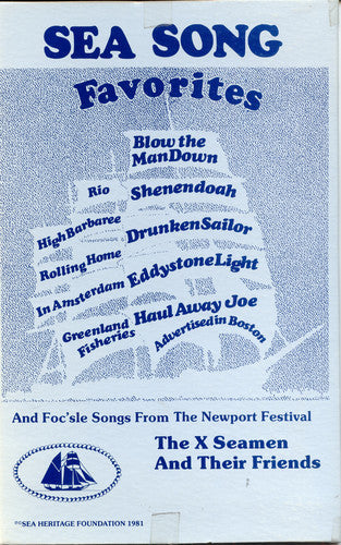 X Seamen's Institute: Favorite Sea Songs - Songs from the Age of Sail - CD