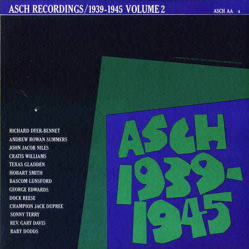 Various Artists: Asch Recordings 2 1939-45 / Various - CD