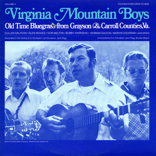 Virginia Mountain Boys: Virginia Mountain Boys: Old Time Bluegrass from - CD