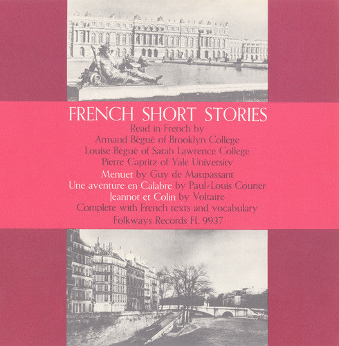 Armand Begue & Louise: French Short Stories, Vol. 1: Read in French - CD