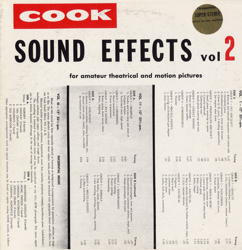 Various Artists: Sound Effects 2 / Various - CD