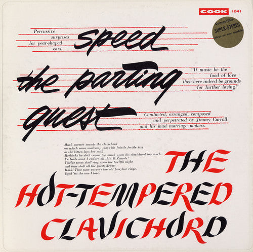 Jimmy Carroll Percussion Ensemble: Speed the Parting Guest Hot-Tempered Clavichord - CD
