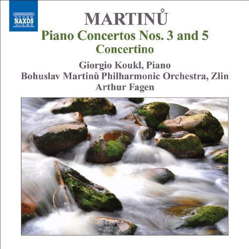 Giorgio Koukl: Piano Concertos Nos 3 & 5 Concertino - CD