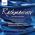 S. Rachmaninov: For Violin & Piano - COMPACT DISCS