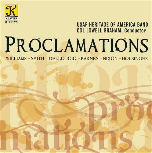 United States Air Force Heritage of America Band: Proclamations - CD