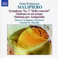 G.F. Malipiero: Symphonies 4 No 7 - CD