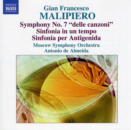 G.F. Malipiero: Symphonies 4 No 7 - CD