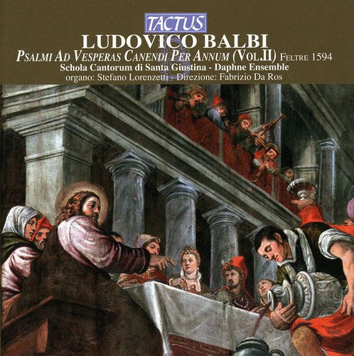 Fabrizio Da Ros: Psalms for Singing Vespers Through the Year 2 - CD