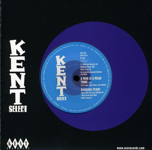 Barbara Perry & Gladys Bruce: Man Is a Mean Thing / I've Got a Feeling for You - 12-INCH SINGLE