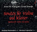 Bernhard Fograscher: Sonatas for Violin & Piano - CD