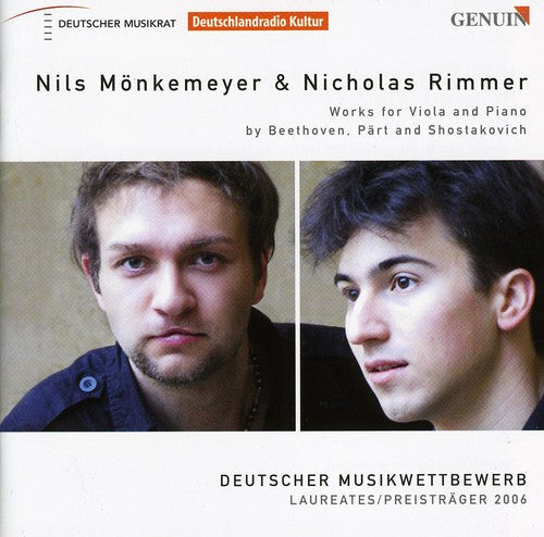 Nils M nkemeyer: Works for Viola & Piano - CD