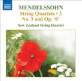 New Zealand String Quartet: String Quartets 3 - COMPACT DISCS