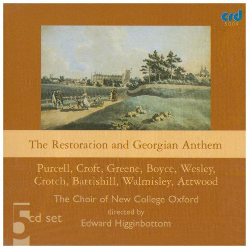 New College Choir, Oxford: Restoration & Gregorian Anthem - CD