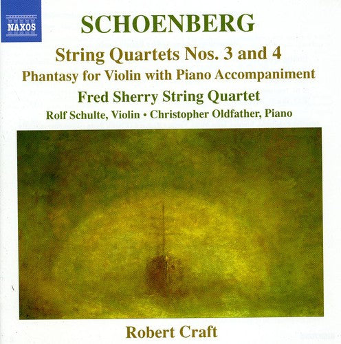 Fred Sherry String Quartet: String Quartets Nos 3 & 4 - CD