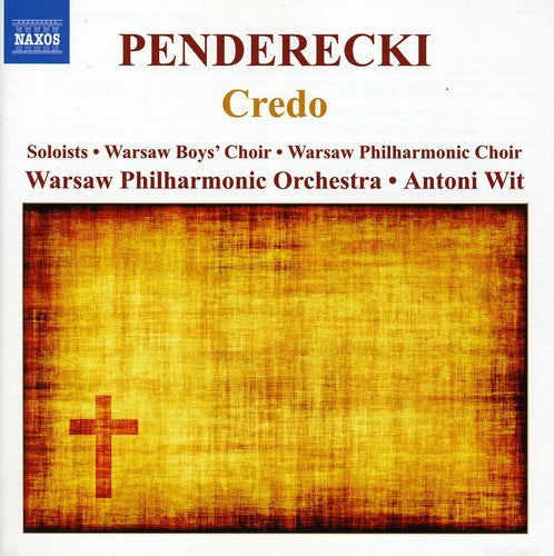 K. Penderecki: Credo - COMPACT DISCS