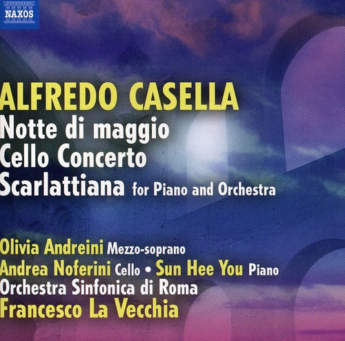 Francesco La Vecchia: Notte Di Maggio for Voice & Orch / Cello Cto - CD
