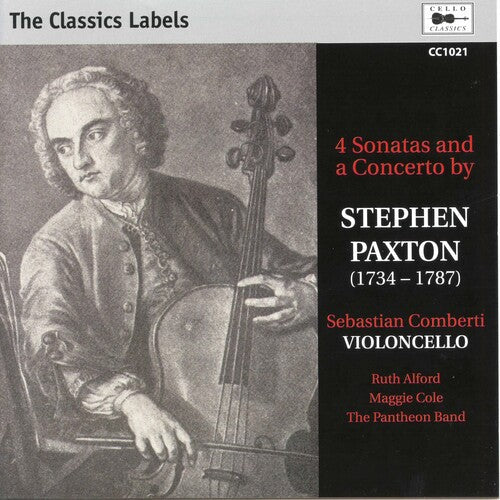 Sebastian Comberti: 4 Cello Sonatas & Concerto - CD