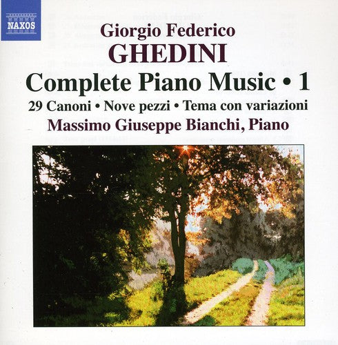 Massimo Giuseppe Bianchi: Complete Piano Music 1 - CD